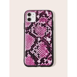 Pink Snakeskin Print iPhone 11 Pro Max Case 💖